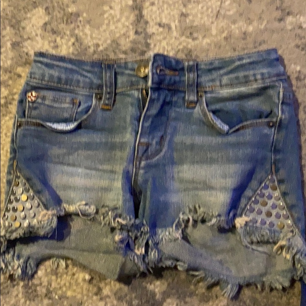 Girls Hudson jean shorts . Worn once